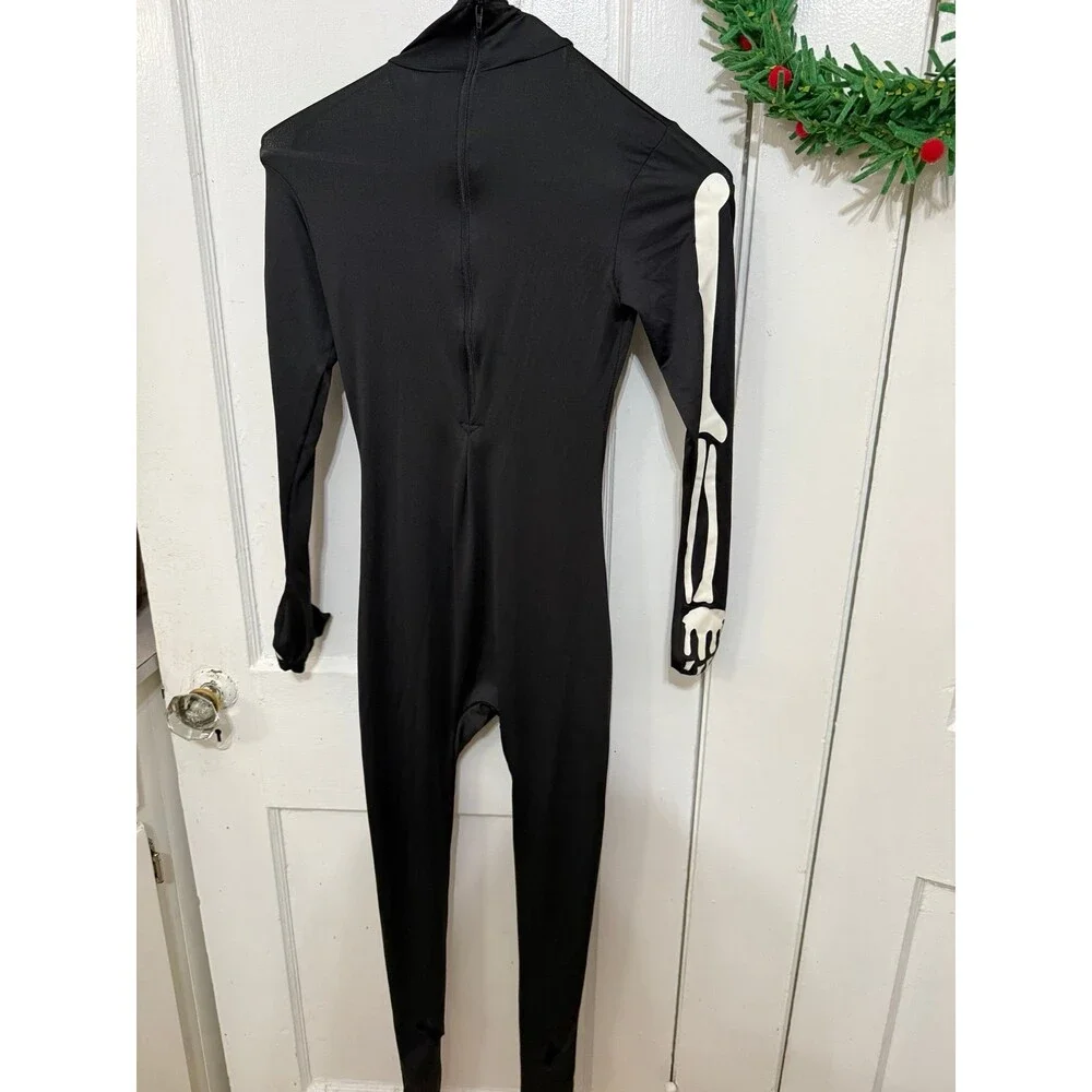 Youth Kids size medium Spirit Halloween skeleton costume - Picture 5 of 10